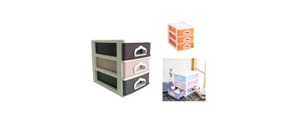 Шкаф с три чекмеджета 22/15.5/19 см