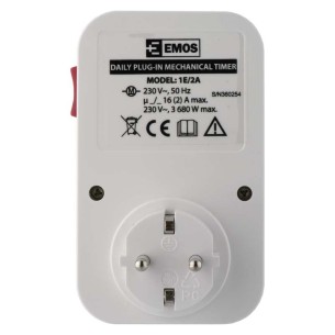 Механичен таймер P5522 EMOS ➤ топ цена ➤ dshome.bg 2