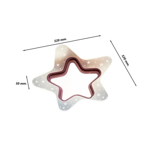 Плафон Детска звезда DREAM LIGHTS ➤ топ цена ➤ dshome.bg