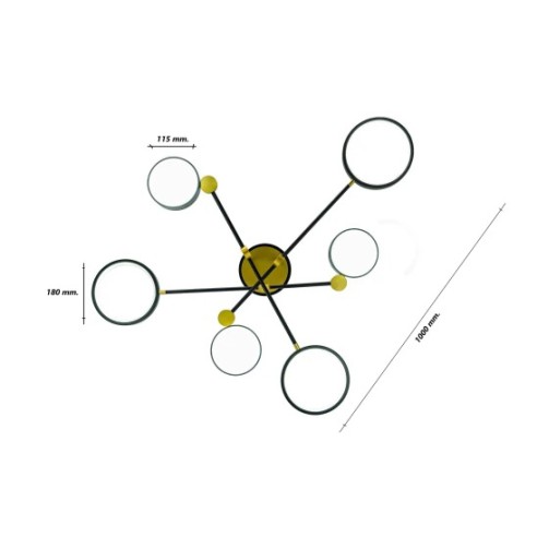 Полилей Млечен път 2 DREAM LIGHTS ➤ топ цена ➤ dshome.bg