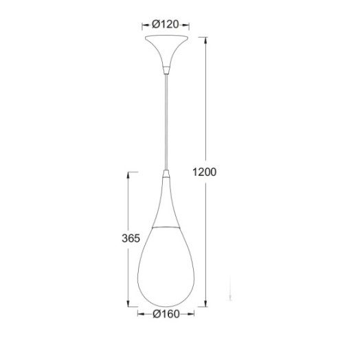Пендел 1xЕ14 Φ16 см Black Amber Glass ACA LIGHTING ➤ топ цена ➤ dshome.bg