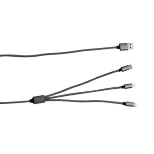 USB кабел 3в1 Fast Charge TEKMEE 2