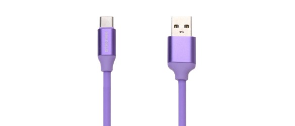 Кабел за зареждане на телефон Type-C към USB 1 м TEKMEE