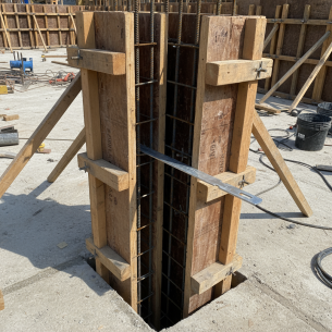 Стоманен дистанциал за кофраж 60 см VESTAL 2