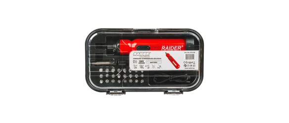 Акумулаторна отвертка с аксесоари 3.6 V RD-CSC05 RAIDER