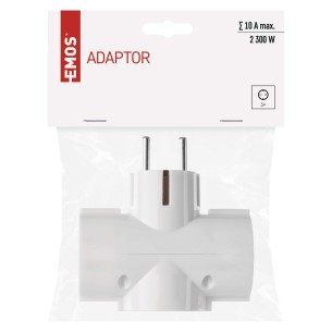 Разклонител с 3 гнезда без кабел EMOS