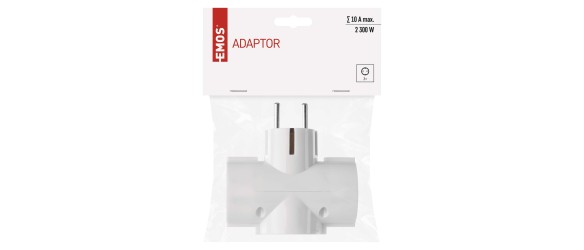 Разклонител с 3 гнезда без кабел EMOS