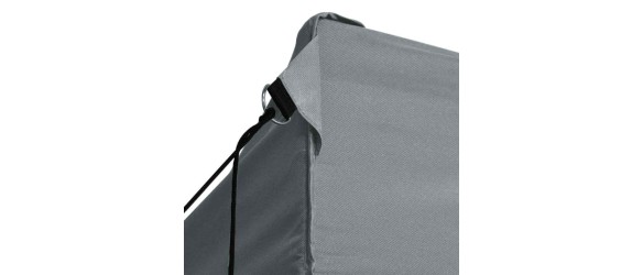 Сгъваема парти шатра с 4 странични стени 3x4 м антрацит ➤ топ цена ➤ dshome.bg