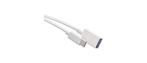 Кабел OTG USB 3.0 A/F-C/M 15 см EMOS
