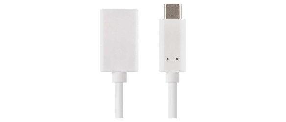 Кабел OTG USB 3.0 A/F-C/M 15 см EMOS