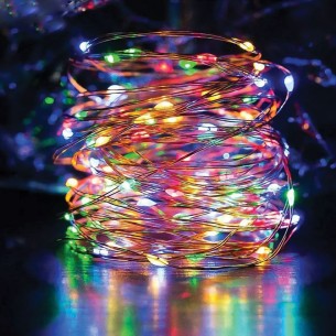 Соларна LED верига с дистанционно 10 м RGB MULTI VIVALUX 2