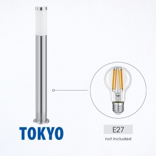 Градинско осветително тяло Tokyo никел мат VIVALUX 2