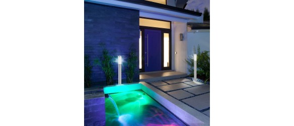 Градинско осветително тяло Tokyo никел мат VIVALUX