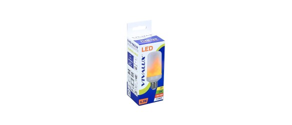 LED лампа с пламтящ ефект PLAM 6.5 W Е27 VIVALUX
