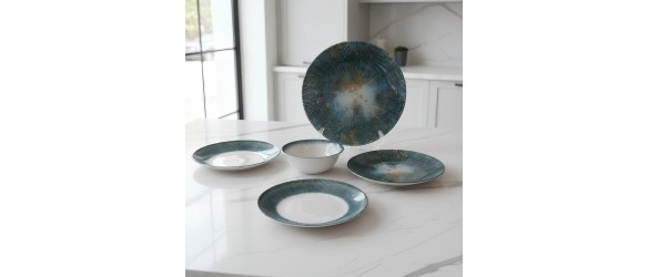 Порцеланов сервиз за хранене 24 части Земя TOPRAKSAN