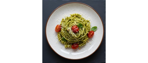 Порцеланов сервиз за хранене 24 части Кафяви пръски TOPRAKSAN