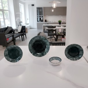 Порцеланов сервиз за хранене 24 части Дълбини TOPRAKSAN 2