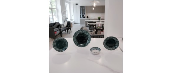 Порцеланов сервиз за хранене 24 части Дълбини TOPRAKSAN