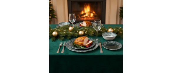 Порцеланов сервиз за хранене 24 части Дълбини TOPRAKSAN