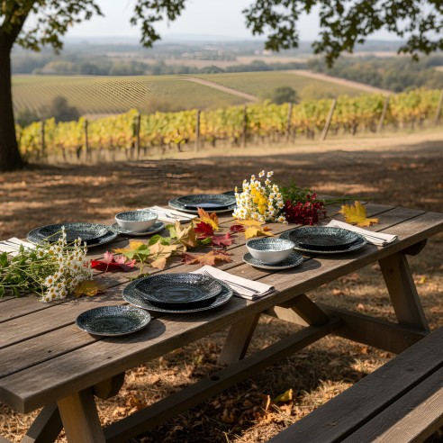 Порцеланов сервиз за хранене 24 части Дълбини TOPRAKSAN ➤ топ цена ➤ dshome.bg