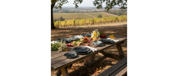 Порцеланов сервиз за хранене 24 части Дълбини TOPRAKSAN