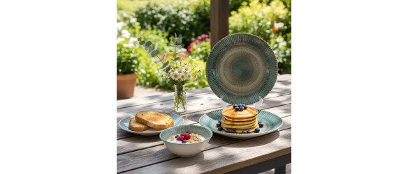 Порцеланов сервиз за хранене 24 части Морски пейзаж TOPRAKSAN