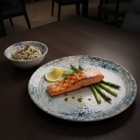 Порцеланов сервиз за хранене 24 части Мозайка TOPRAKSAN ➤ топ цена ➤ dshome.bg