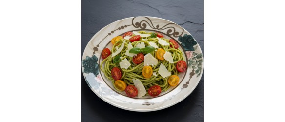 Порцеланов сервиз за хранене 24 части Мраморен романс TOPRAKSAN