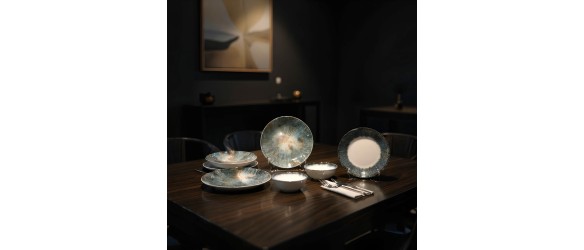 Порцеланов сервиз за хранене 24 части Земя TOPRAKSAN