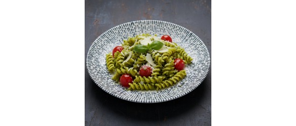 Порцеланов сервиз за хранене 24 части Сини щрихи TOPRAKSAN