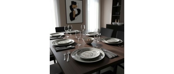 Порцеланов сервиз за хранене 24 части Exo TOPRAKSAN