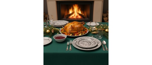 Порцеланов сервиз за хранене 24 части Exo TOPRAKSAN