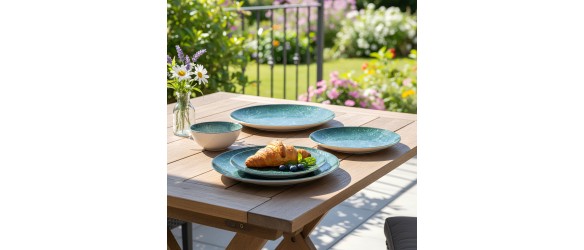 Порцеланов сервиз за хранене 24 части Горски мъх TOPRAKSAN