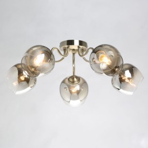 Полилей с опушени чашки 5xE27 Iren INTO 2