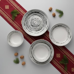 Порцеланов сервиз за хранене 24 части Exo TOPRAKSAN