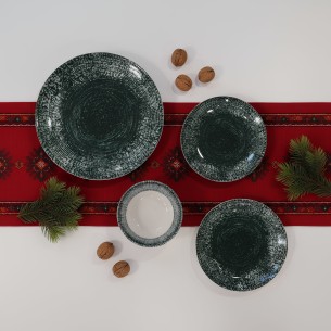 Порцеланов сервиз за хранене 24 части Дълбини TOPRAKSAN