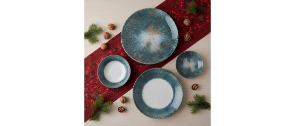 Порцеланов сервиз за хранене 24 части Земя TOPRAKSAN