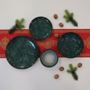 Порцеланов сервиз за хранене 24 части Горски мъх TOPRAKSAN