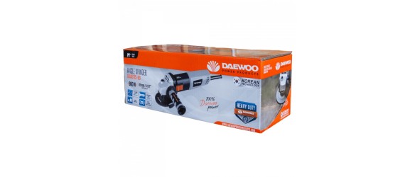 Комплект ъглошлайф DAAG115-90 + бормашина DAID500 + чанта DAEWOO