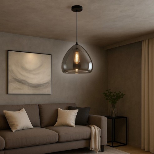 Полилей с опушено стъкло Caruso SSP750 VIVALUX ➤ топ цена ➤ dshome.bg