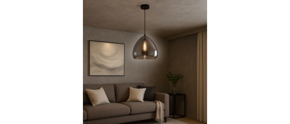 Полилей с опушено стъкло Caruso SSP750 VIVALUX