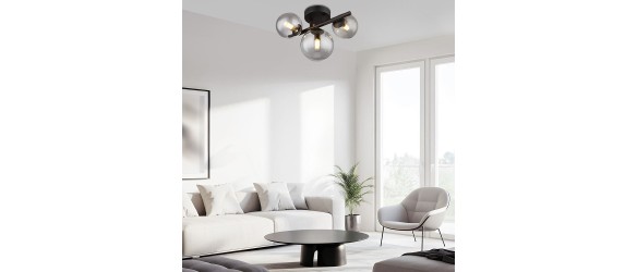 Плафон с опушени стъкла Galileo CL780 VIVALUX