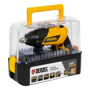 Акумулаторна отвертка с аксесоари CSL-3.6-01 DENZEL