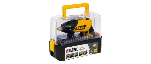 Акумулаторна отвертка с аксесоари CSL-3.6-01 DENZEL