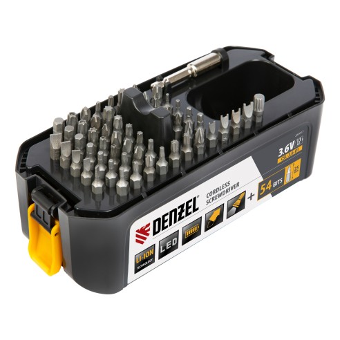 Акумулаторна отвертка с аксесоари CSL-3.6-01 DENZEL
