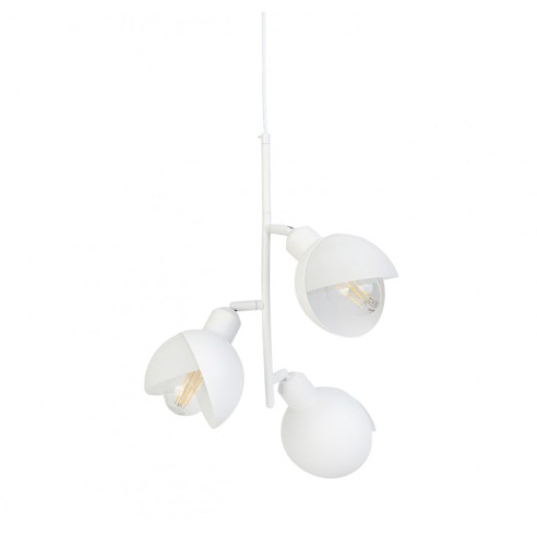 Полилей Florence 3xЕ27 бял LIGHTEX