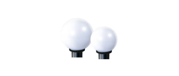 Градинско осветително тяло сфера ф300 мм опал SPECTRA