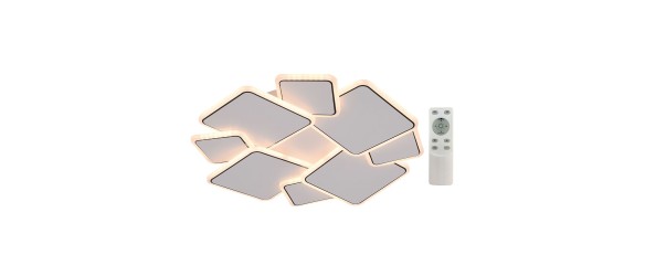 LED плафон 110 W с дистанционно Rosary Square