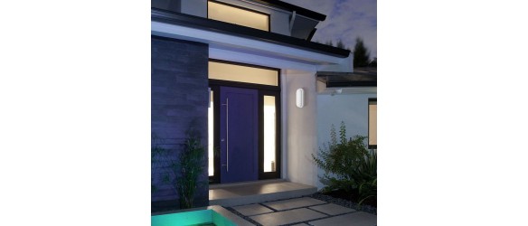 LED плафон Ellis/О 18 W IP54 бял VIVALUX