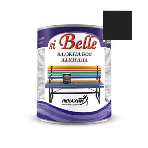 Боя блажна алкидна черна 0.700кг Si belle НИНАХИМ ➤ топ цена ➤ dshome.bg